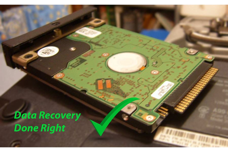 HDD being repaired in Computer Workshop