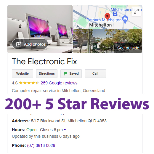 The Electronic Fix business listing