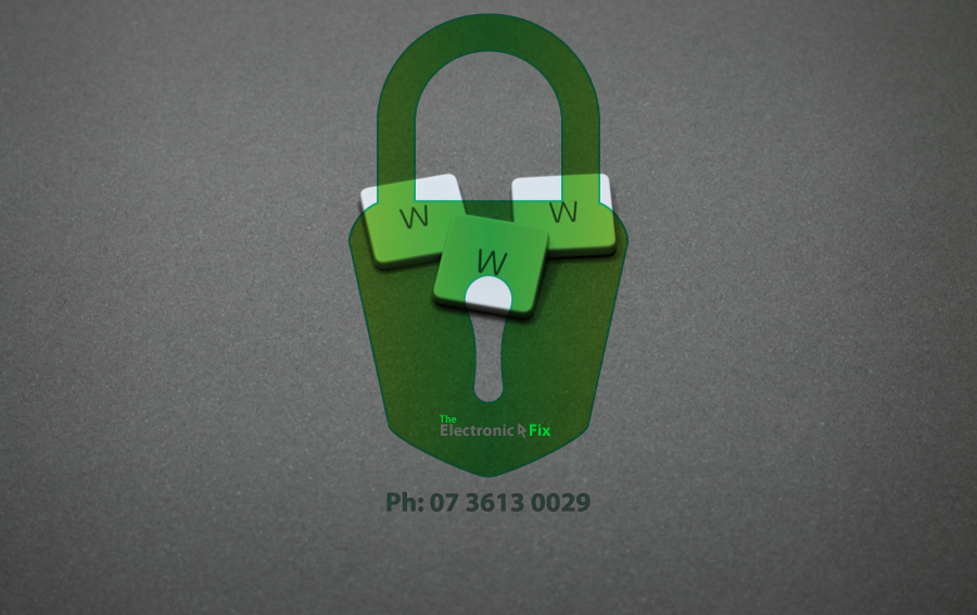 WWW concept security lock icon