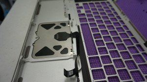 laptop keyboard removed from a Laptop